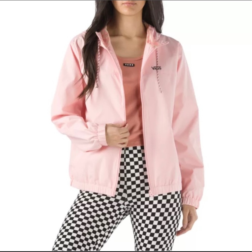 Pink VANS windbreaker